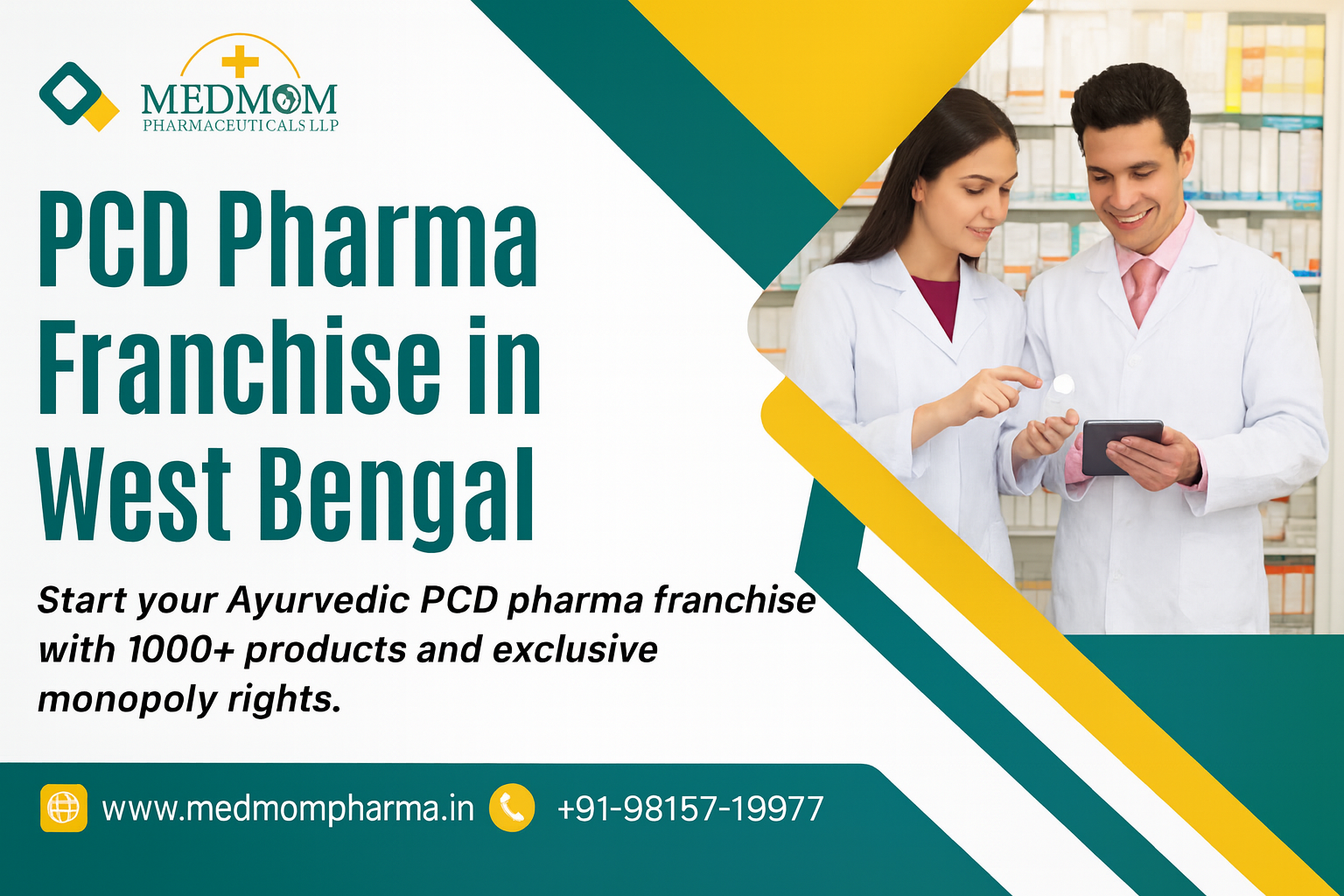 PCD Pharma franchise in West Bengal