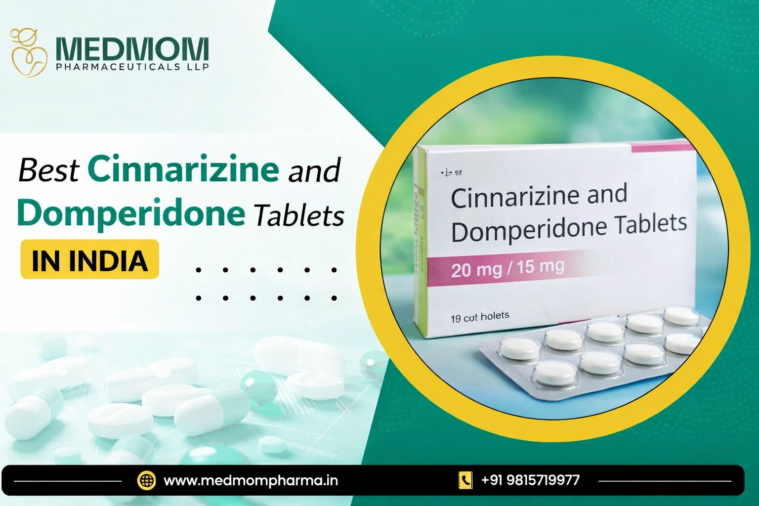 Best Cinnarizine and Domperidone Tablets in India